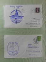 Motiv Schiffe in 4 Bindern auf selbstegestalteten Seiten #MA172