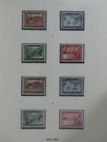 Österreich ab 1945 anfangs gestempelt, später ** im Lindner Vordruck #MA173