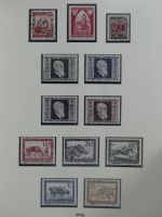 Österreich ab 1945 anfangs gestempelt, später ** im Lindner Vordruck #MA173