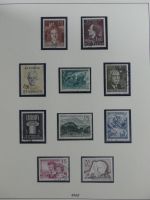 Österreich ab 1945 anfangs gestempelt, später ** im Lindner Vordruck #MA173