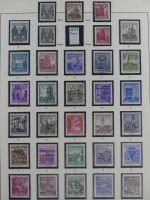 Österreich ab 1945 anfangs gestempelt, später ** im Lindner Vordruck #MA173