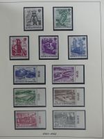 Österreich ab 1945 anfangs gestempelt, später ** im Lindner Vordruck #MA173