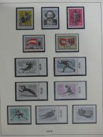 Österreich ab 1945 anfangs gestempelt, später ** im Lindner Vordruck #MA173