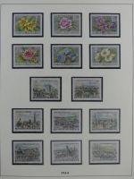 Österreich ab 1945 anfangs gestempelt, später ** im Lindner Vordruck #MA173