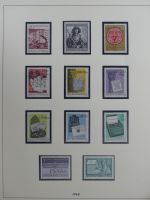 Österreich ab 1945 anfangs gestempelt, später ** im Lindner Vordruck #MA173