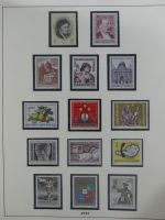 Österreich ab 1945 anfangs gestempelt, später ** im Lindner Vordruck #MA173