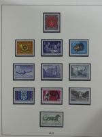 Österreich ab 1945 anfangs gestempelt, später ** im Lindner Vordruck #MA173