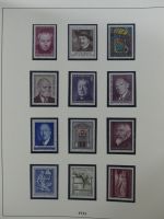 Österreich ab 1945 anfangs gestempelt, später ** im Lindner Vordruck #MA173