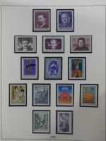 Österreich ab 1945 anfangs gestempelt, später ** im Lindner Vordruck #MA173