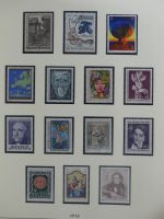 Österreich ab 1945 anfangs gestempelt, später ** im Lindner Vordruck #MA173