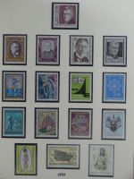 Österreich ab 1945 anfangs gestempelt, später ** im Lindner Vordruck #MA173