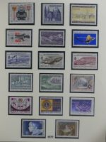 Österreich ab 1945 anfangs gestempelt, später ** im Lindner Vordruck #MA173