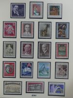 Österreich ab 1945 anfangs gestempelt, später ** im Lindner Vordruck #MA173