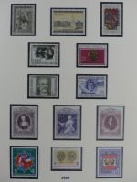 Österreich ab 1945 anfangs gestempelt, später ** im Lindner Vordruck #MA173