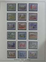 Österreich ab 1945 anfangs gestempelt, später ** im Lindner Vordruck #MA173