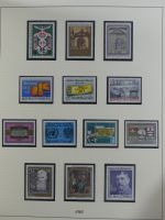 Österreich ab 1945 anfangs gestempelt, später ** im Lindner Vordruck #MA173