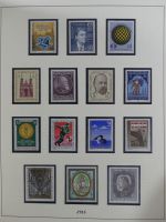 Österreich ab 1945 anfangs gestempelt, später ** im Lindner Vordruck #MA173