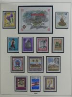 Österreich ab 1945 anfangs gestempelt, später ** im Lindner Vordruck #MA173