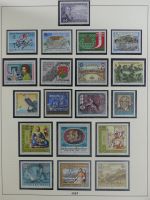 Österreich ab 1945 anfangs gestempelt, später ** im Lindner Vordruck #MA173