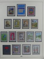 Österreich ab 1945 anfangs gestempelt, später ** im Lindner Vordruck #MA173