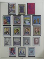 Österreich ab 1945 anfangs gestempelt, später ** im Lindner Vordruck #MA173