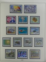 Österreich ab 1945 anfangs gestempelt, später ** im Lindner Vordruck #MA173