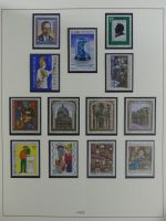 Österreich ab 1945 anfangs gestempelt, später ** im Lindner Vordruck #MA173