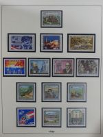 Österreich ab 1945 anfangs gestempelt, später ** im Lindner Vordruck #MA173