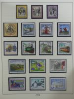 Österreich ab 1945 anfangs gestempelt, später ** im Lindner Vordruck #MA173