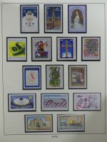 Österreich ab 1945 anfangs gestempelt, später ** im Lindner Vordruck #MA173