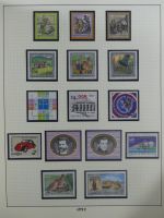 Österreich ab 1945 anfangs gestempelt, später ** im Lindner Vordruck #MA173