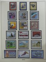 Österreich ab 1945 anfangs gestempelt, später ** im Lindner Vordruck #MA173