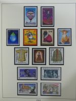 Österreich ab 1945 anfangs gestempelt, später ** im Lindner Vordruck #MA173