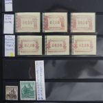 Österreich ab 1945 anfangs gestempelt, später ** im Lindner Vordruck #MA173