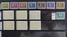 Österreich ab 1945 anfangs gestempelt, später ** im Lindner Vordruck #MA173