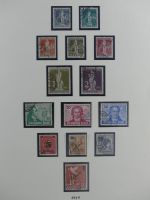 SBZ Startersammlung mit Falz auf alten Seiten #MA174