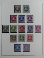 SBZ Startersammlung mit Falz auf alten Seiten #MA174