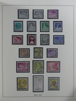 SBZ Startersammlung mit Falz auf alten Seiten #MA174