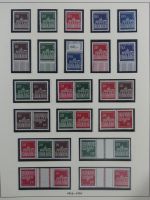 SBZ Startersammlung mit Falz auf alten Seiten #MA174