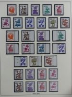 SBZ Startersammlung mit Falz auf alten Seiten #MA174