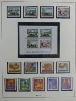 SBZ Startersammlung mit Falz auf alten Seiten #MA174