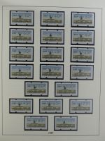 SBZ Startersammlung mit Falz auf alten Seiten #MA174