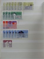 Schweiz Lagerbücher in 3 Einsteck-Alben #MA180