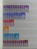 Schweiz Lagerbücher in 3 Einsteck-Alben #MA180