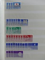 Schweiz Lagerbücher in 3 Einsteck-Alben #MA180