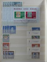 Schweiz Lagerbücher in 3 Einsteck-Alben #MA180