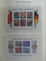 DDR gestempelt besammelt mit Anfangswerten in 3 Leuchtturm-Alben #MA181