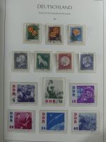 DDR gestempelt besammelt mit Anfangswerten in 3 Leuchtturm-Alben #MA181