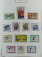 DDR gestempelt besammelt mit Anfangswerten in 3 Leuchtturm-Alben #MA181