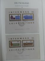 DDR gestempelt besammelt mit Anfangswerten in 3 Leuchtturm-Alben #MA181